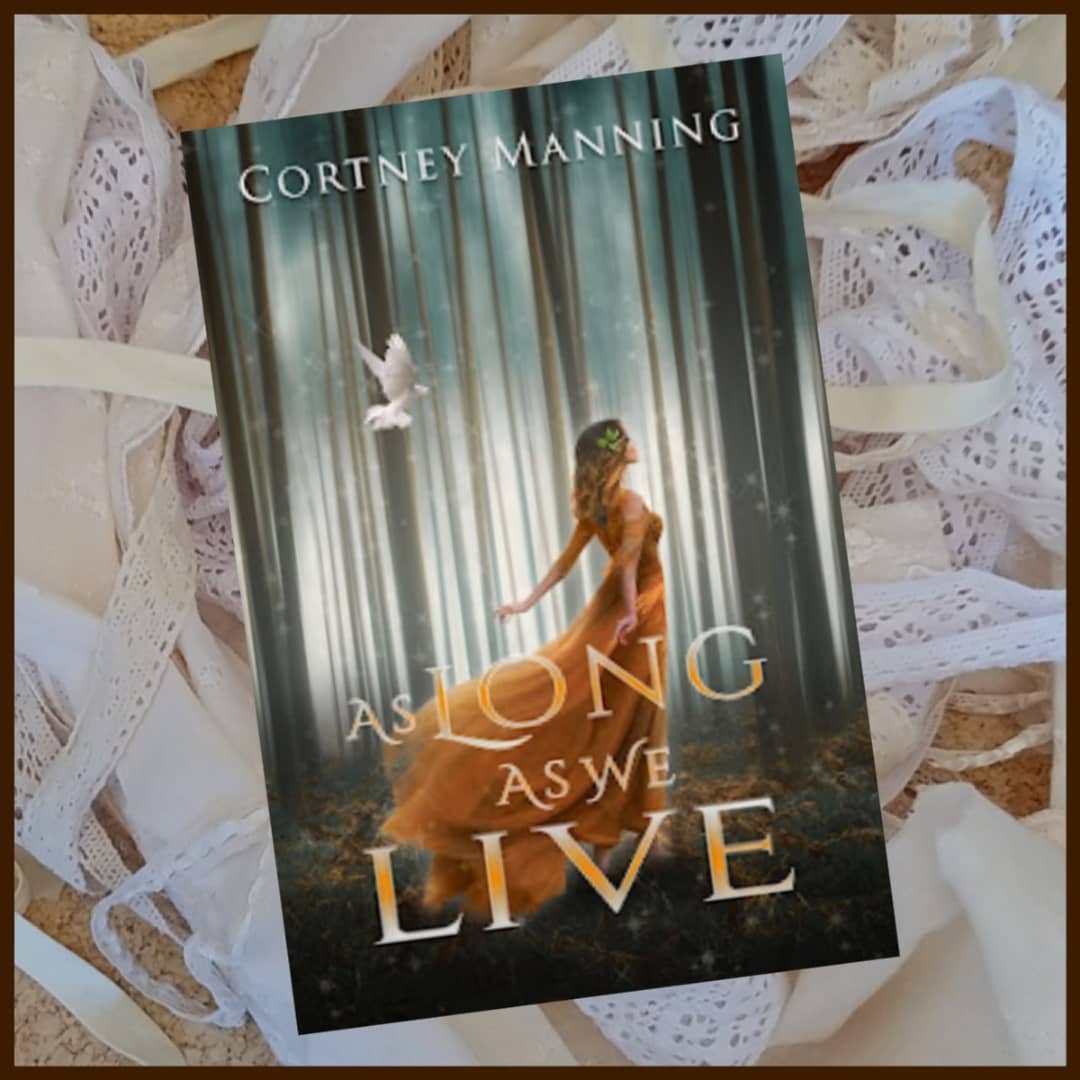 I promise the random lace is relevant. Sort of. There's some mention of sewing in this book?

Yes, I'm making excuses, but the lace had just come in the mail and after I washed it, it was so delightfully messy. It's all ironed now. 

As Long As We Live by @cortneymanningauthor is a lovely retelling of Snow White and Rose Red that sadly fell victim to my reading slump. However, it was also the book that helped me get out. 

You should read it (probably, I don't want to tell people what to do, especially when it comes to their reading taste.) Of you want to know why you should read it, click the link in my profile to go to my review and find the excuses I have for not having reviewed it already. 

#fairytalerelling #snowwhiteandrosered #snowwhiteroseredretelling #frostedroses #booksofinstagram #booksbooksbooks #beautifulbooks #bookswithfae #faerie #bookswithroyals #badbookstagramgoodbooks